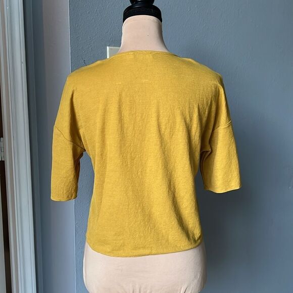 Mod ref Luca tie Mustard button down - Picture 3 of 6